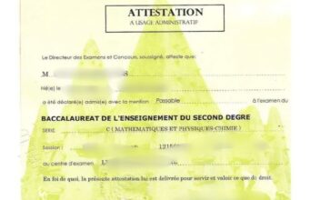 Comment légaliser son bac en Côte d’Ivoire ? légaliser son bac en Côte d’Ivoire