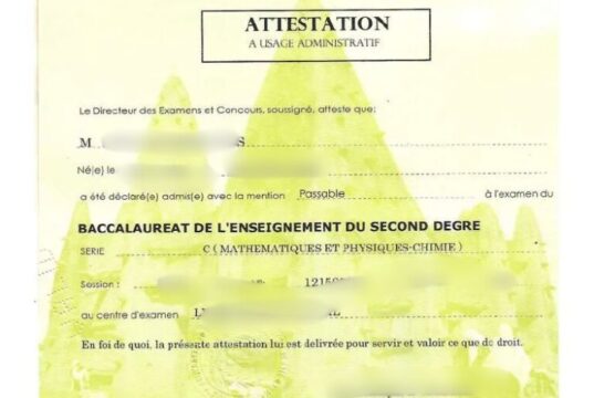 Comment légaliser son bac en Côte d’Ivoire ? légaliser son bac en Côte d’Ivoire